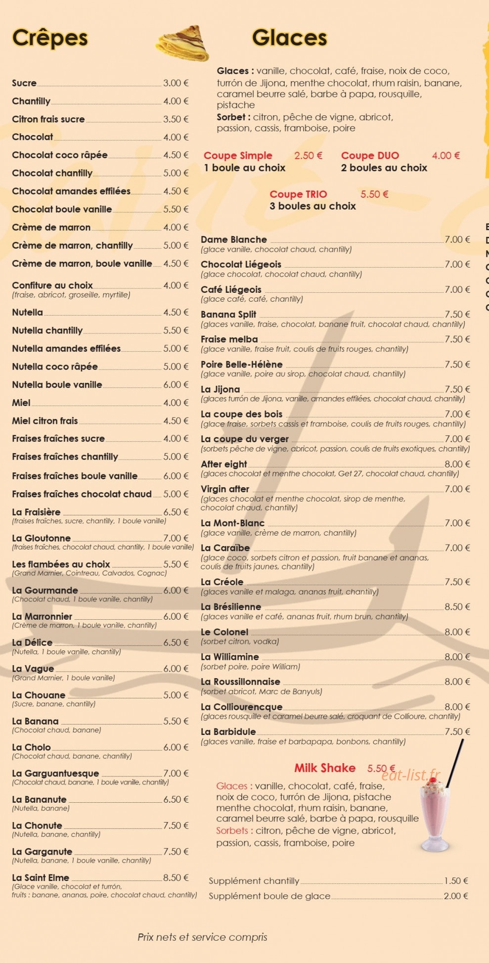 Le St Elme — carte page 4
