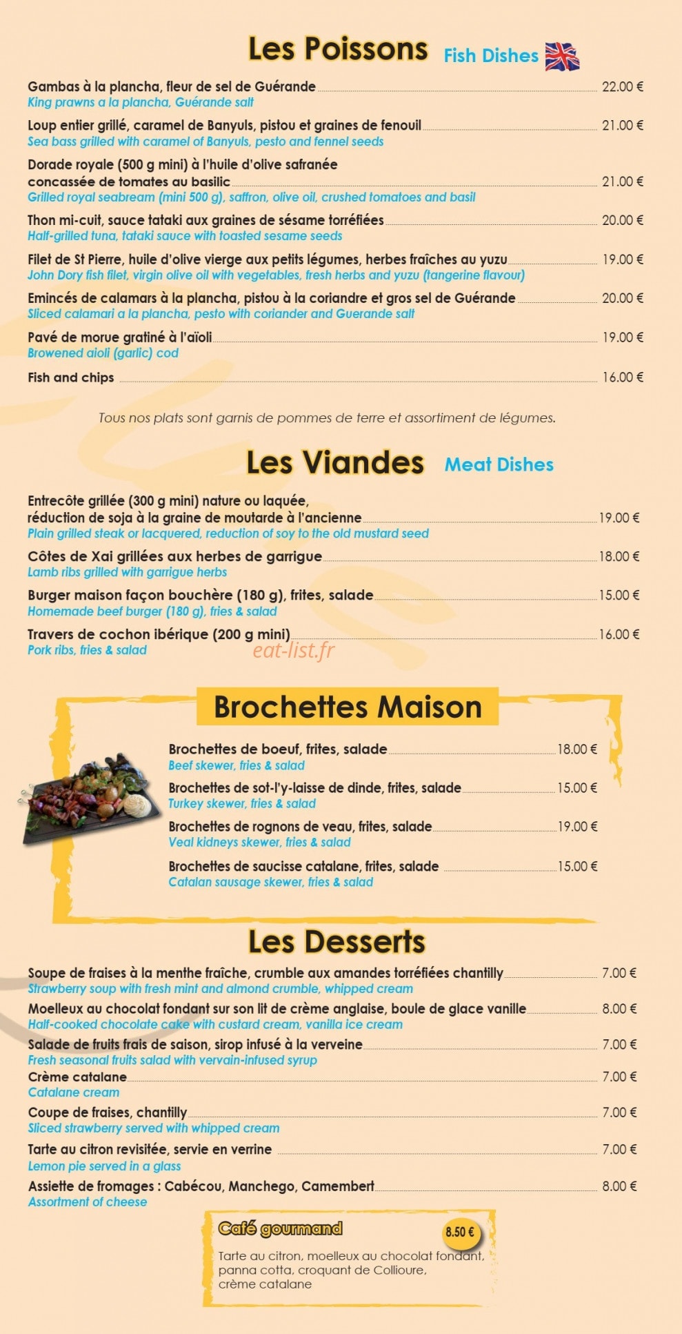 Le St Elme — carte page 2