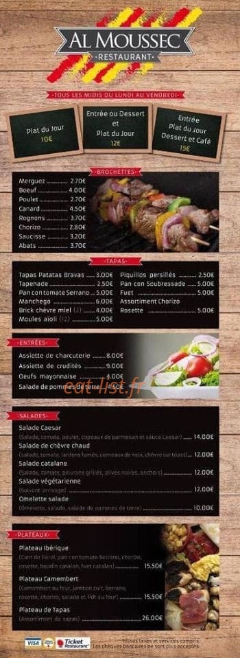 Al Moussec — carte page 1