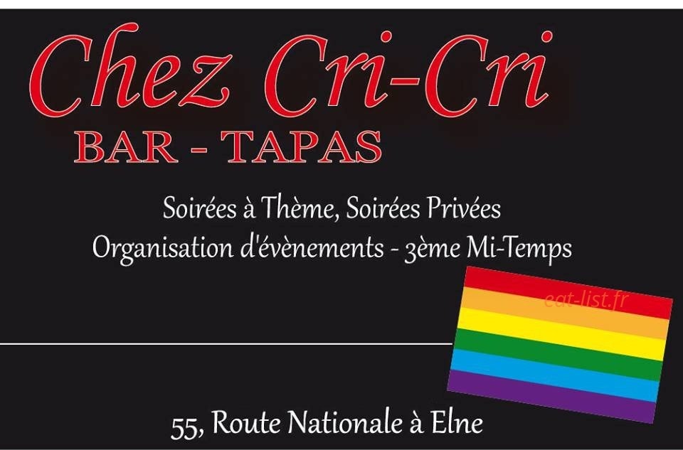 Chez CriCri — carte page 1