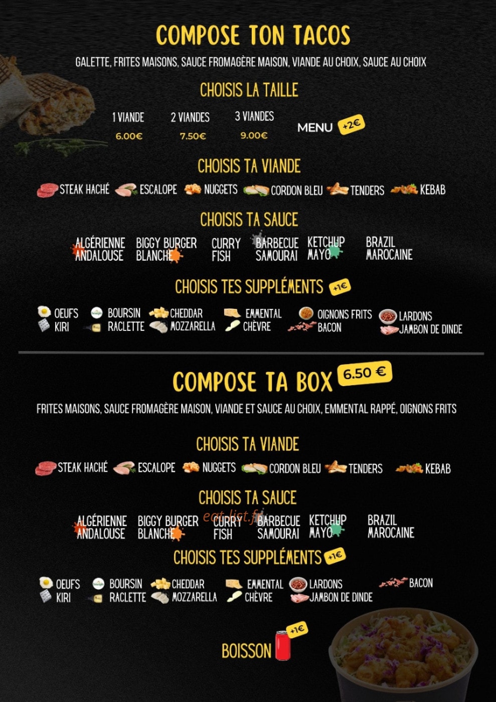 Delices Factory — carte page 2