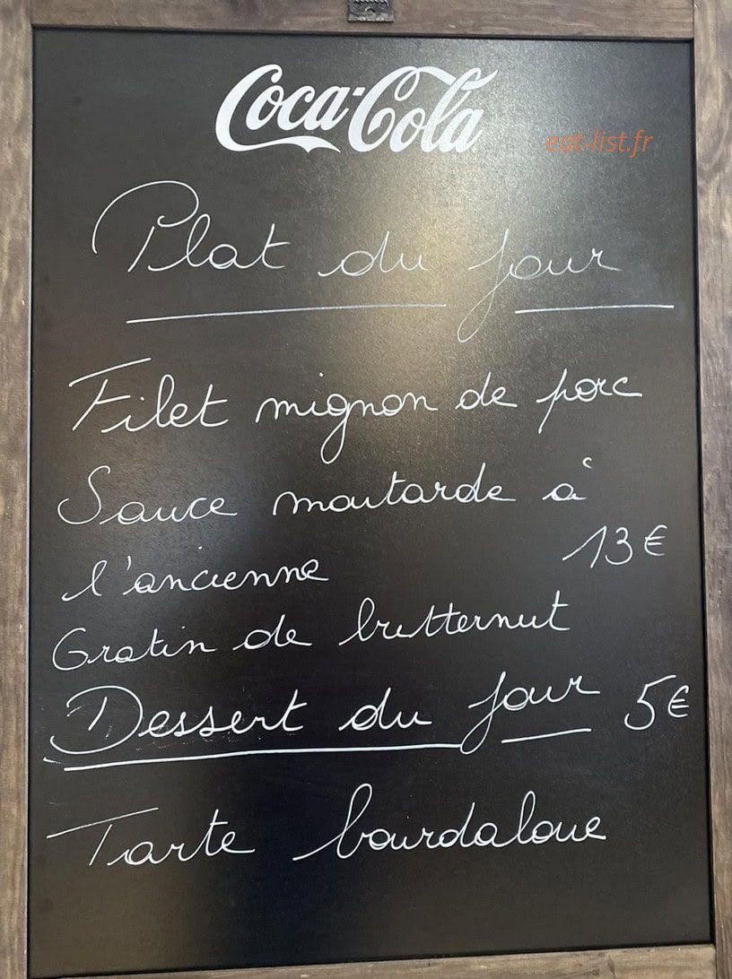 La Cantinetta — carte page 1