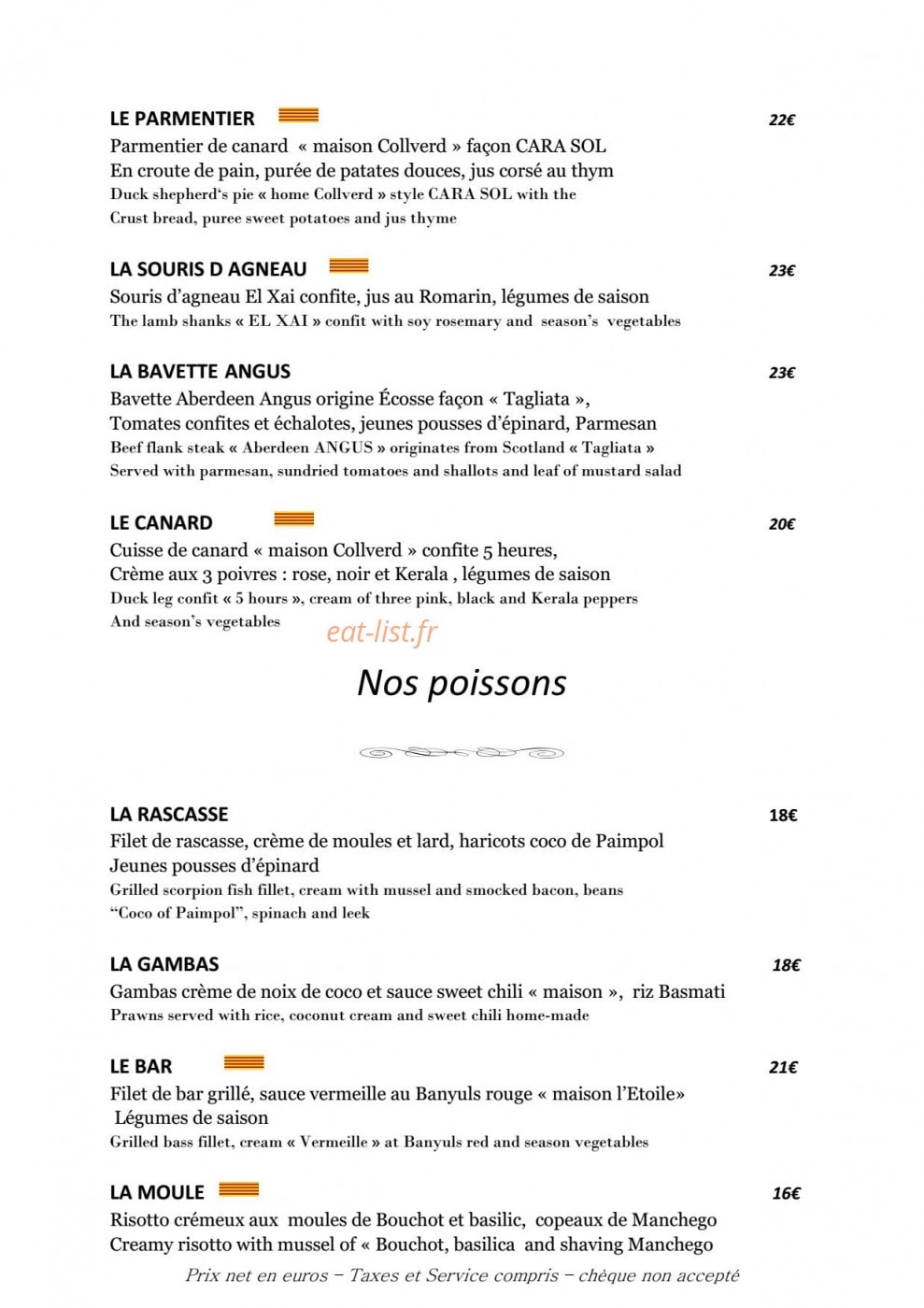 Le Caresol — carte page 2