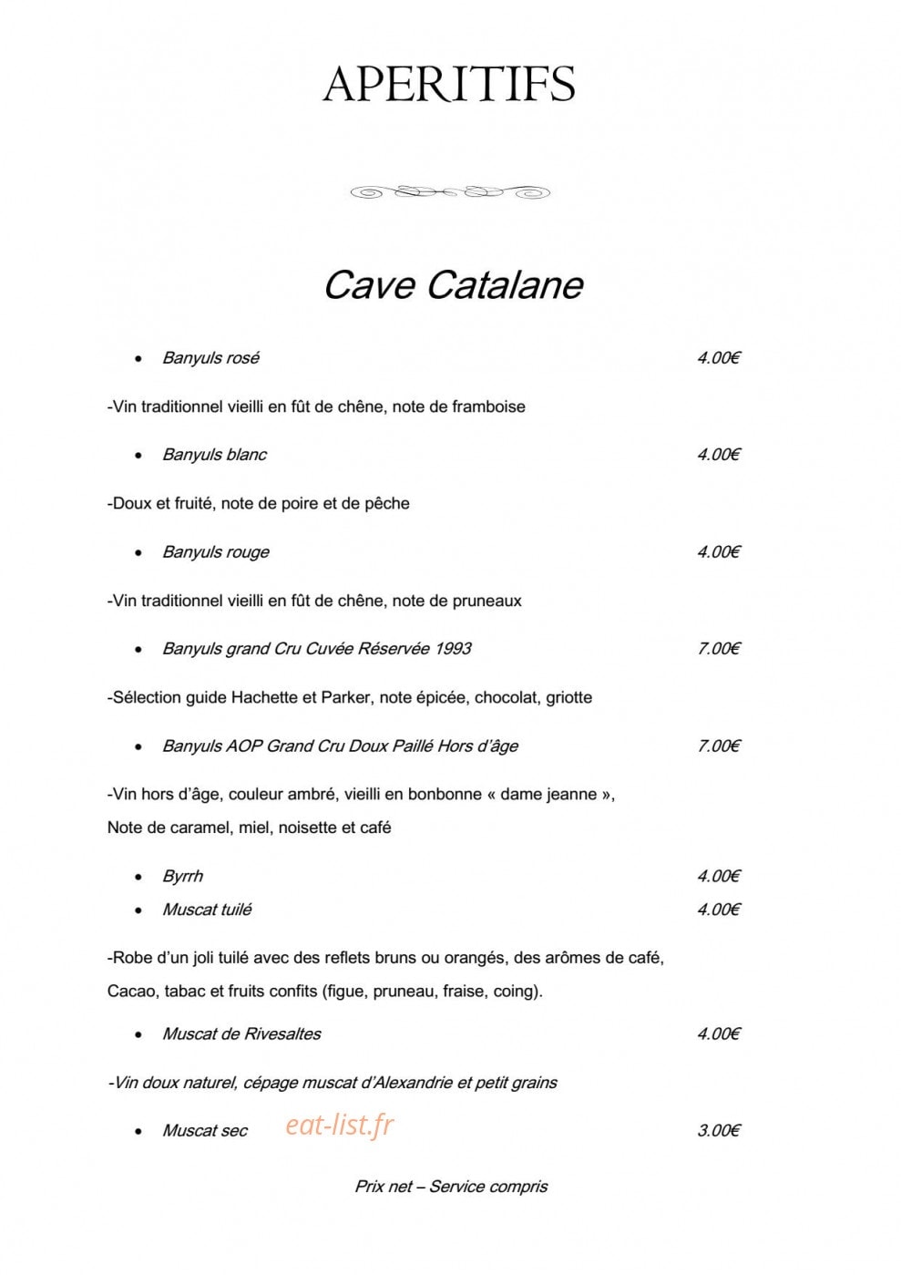 Le Caresol — carte page 7