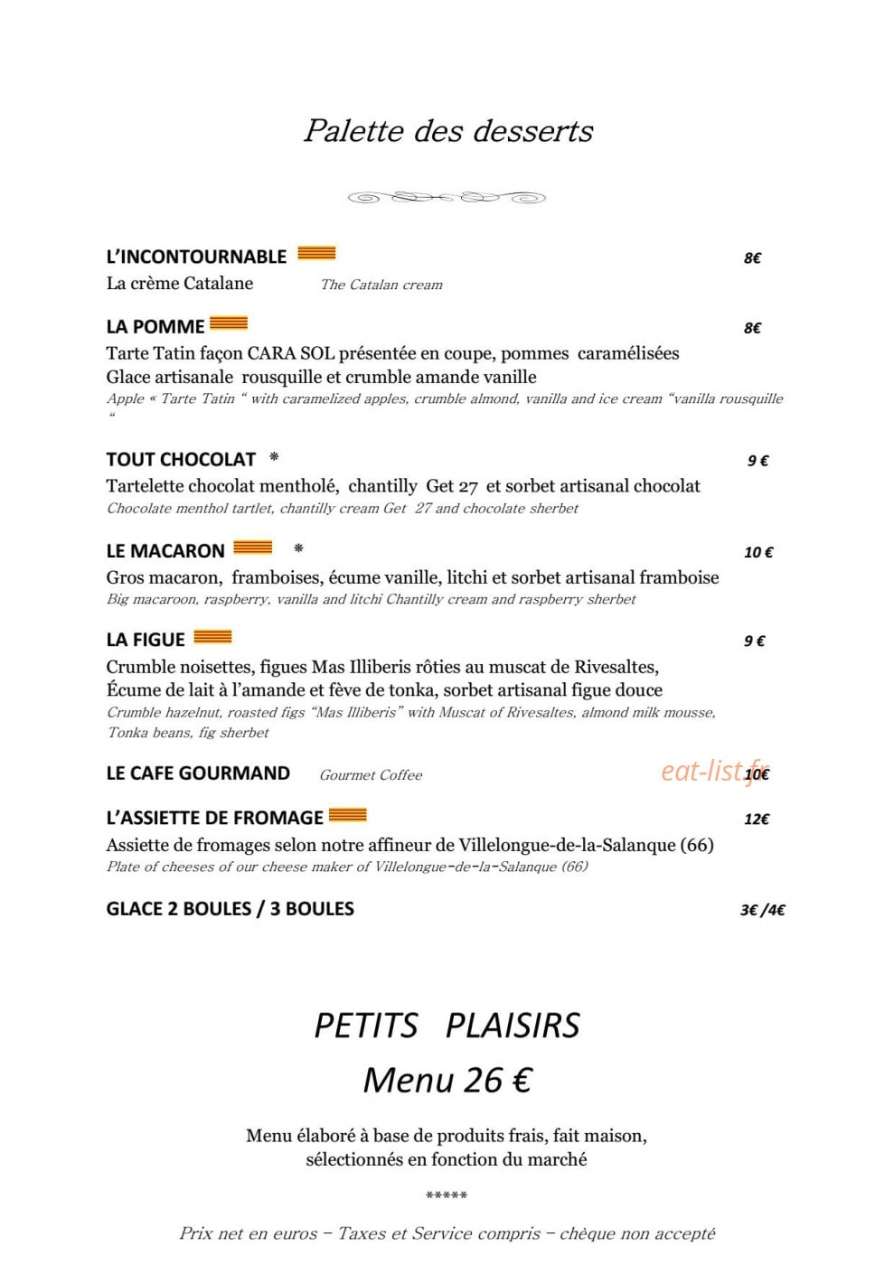 Le Caresol — carte page 3
