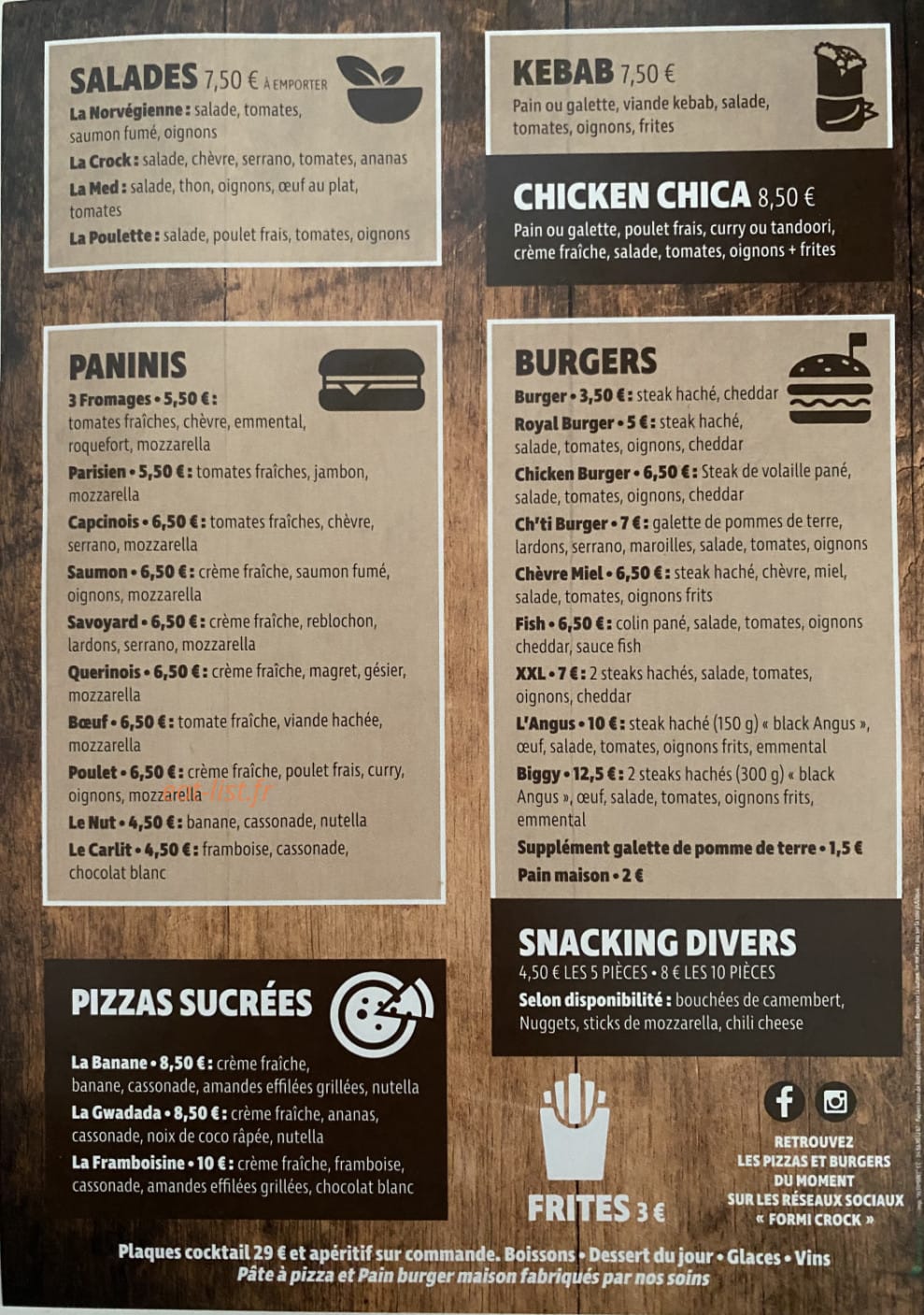Formi Crock — carte page 2
