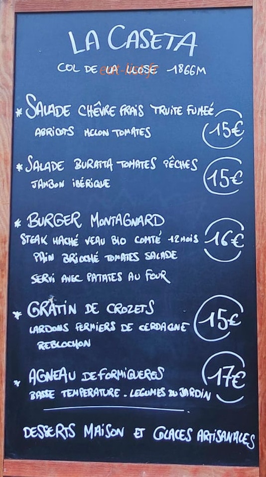 La Caseta — carte page 1
