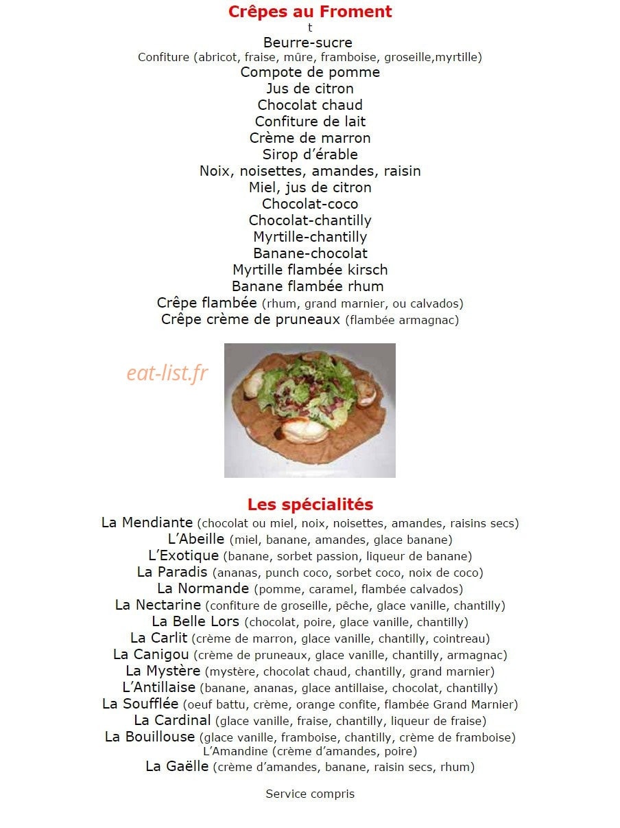 La Grange — carte page 4
