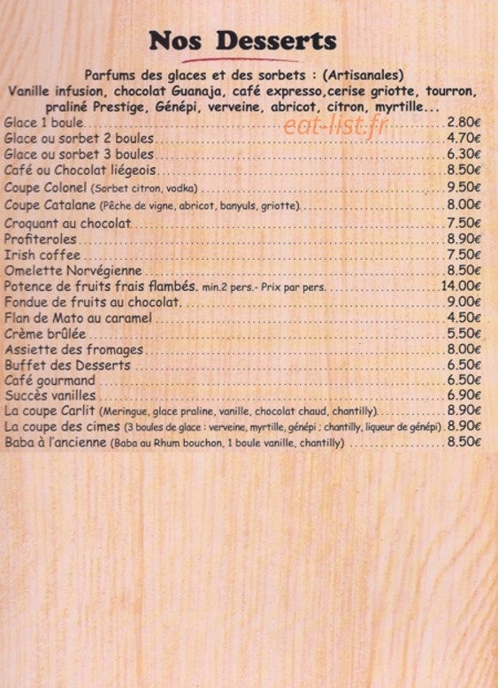 Le Bel Angle — carte page 3