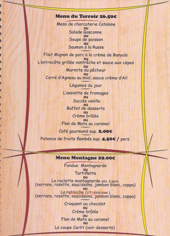 Le Bel Angle — carte page 4