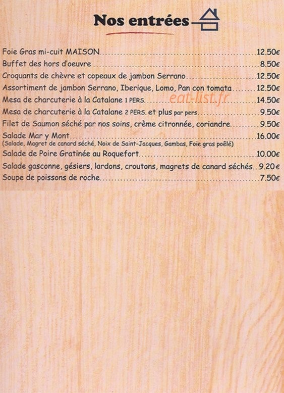 Le Bel Angle — carte page 1