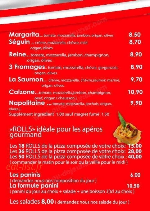 Pizza Concept — carte page 3