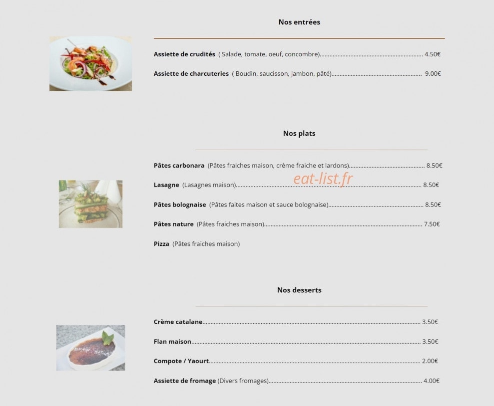 L'Edelweiss — carte page 2