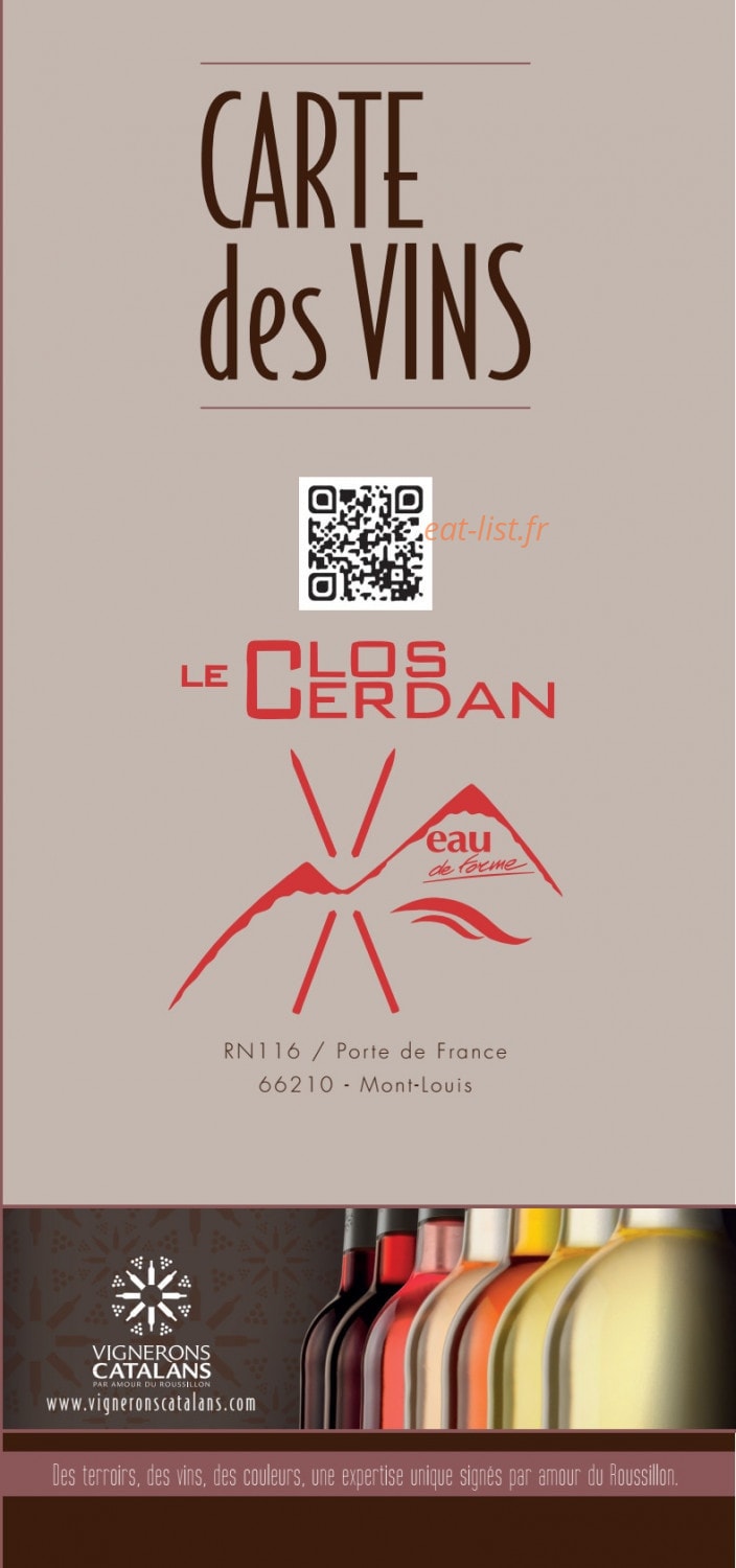 Le Clos Cerdan — carte page 3