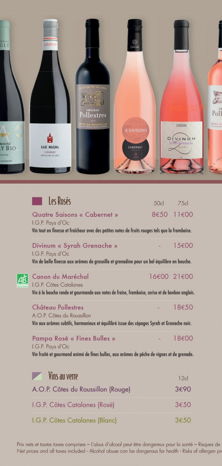 Le Clos Cerdan — carte page 5