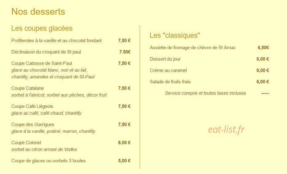 La Garrigue — carte page 5