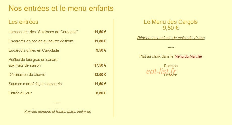 La Garrigue — carte page 1