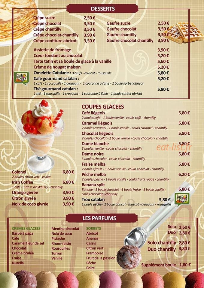 Pouss'café — carte page 1