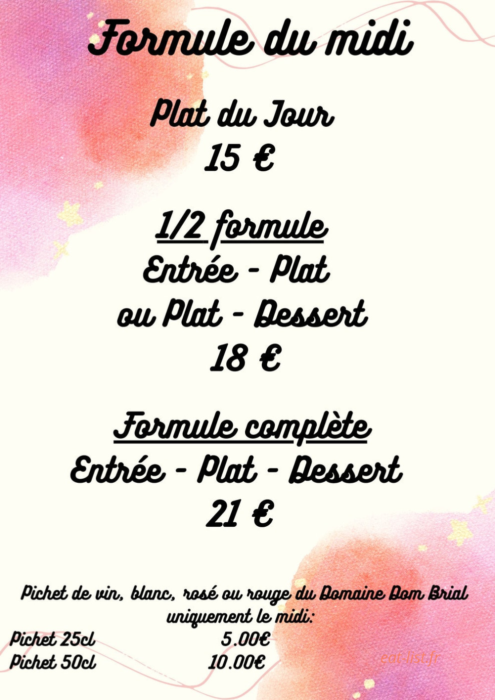 Chez les Filles — carte page 4