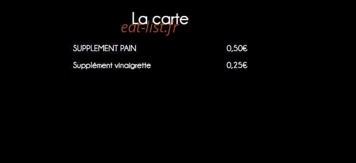 Servi sur un Plateau — carte page 7