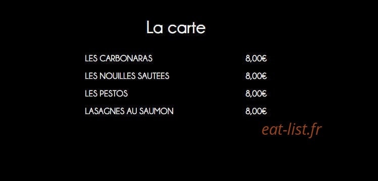Servi sur un Plateau — carte page 2