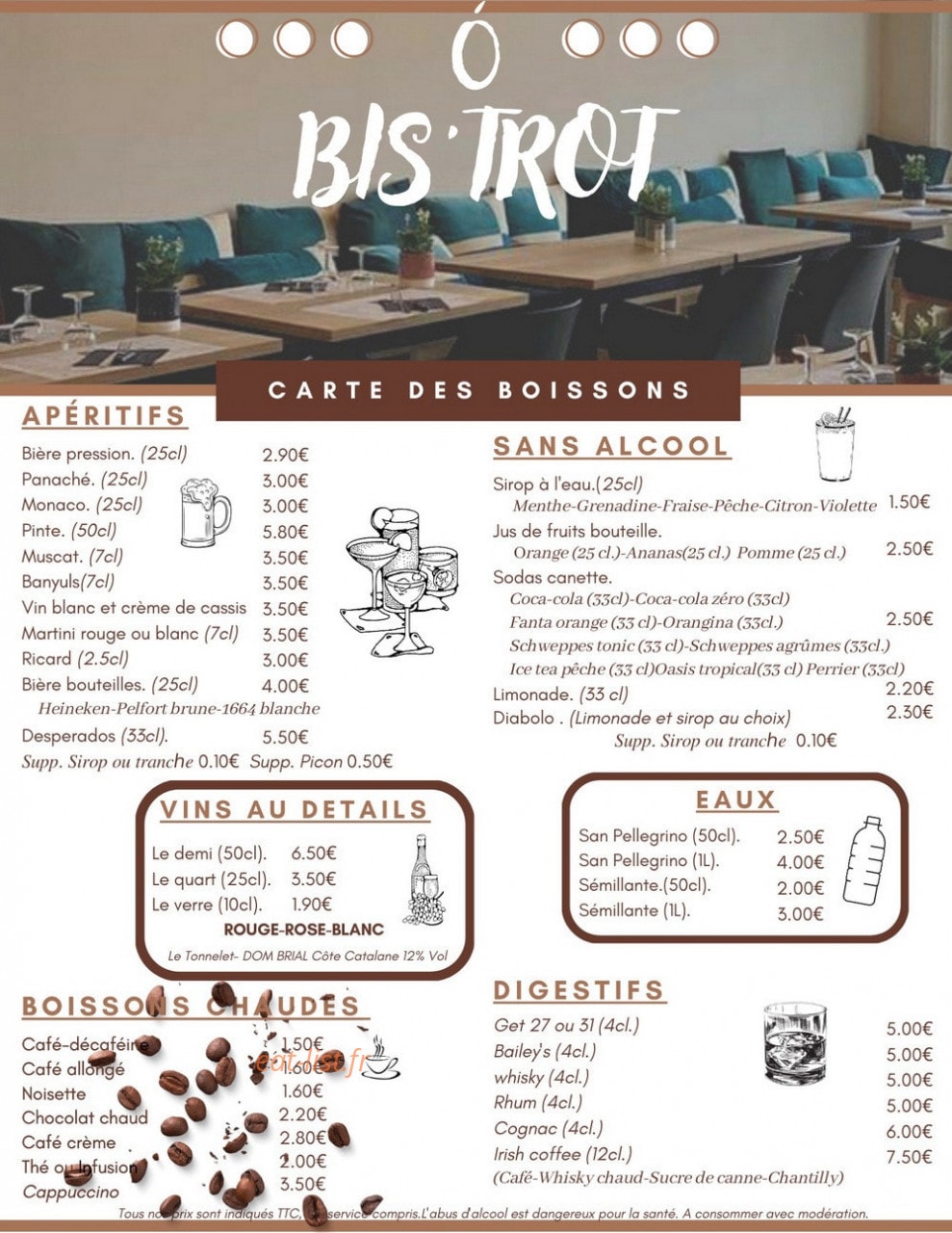 Ò Bis'trot — carte page 2