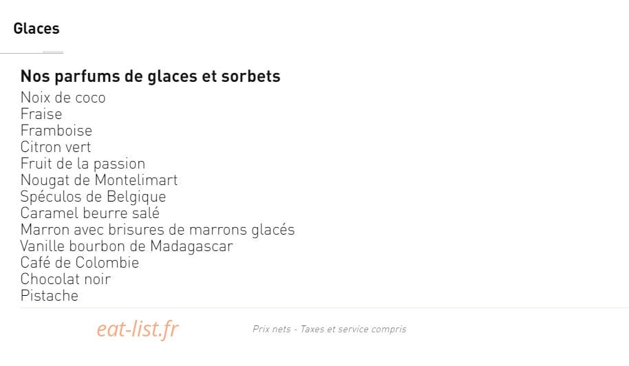 Chez Christopher — carte page 6