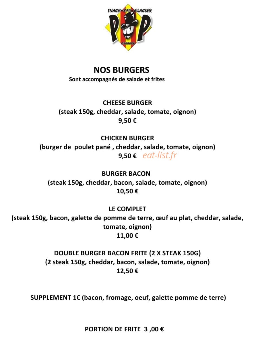 Pop 2000 — carte page 1