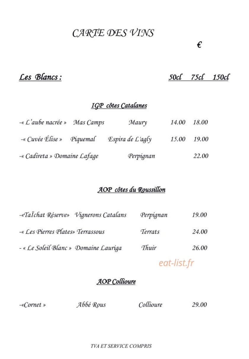 L'Hostal — carte page 10
