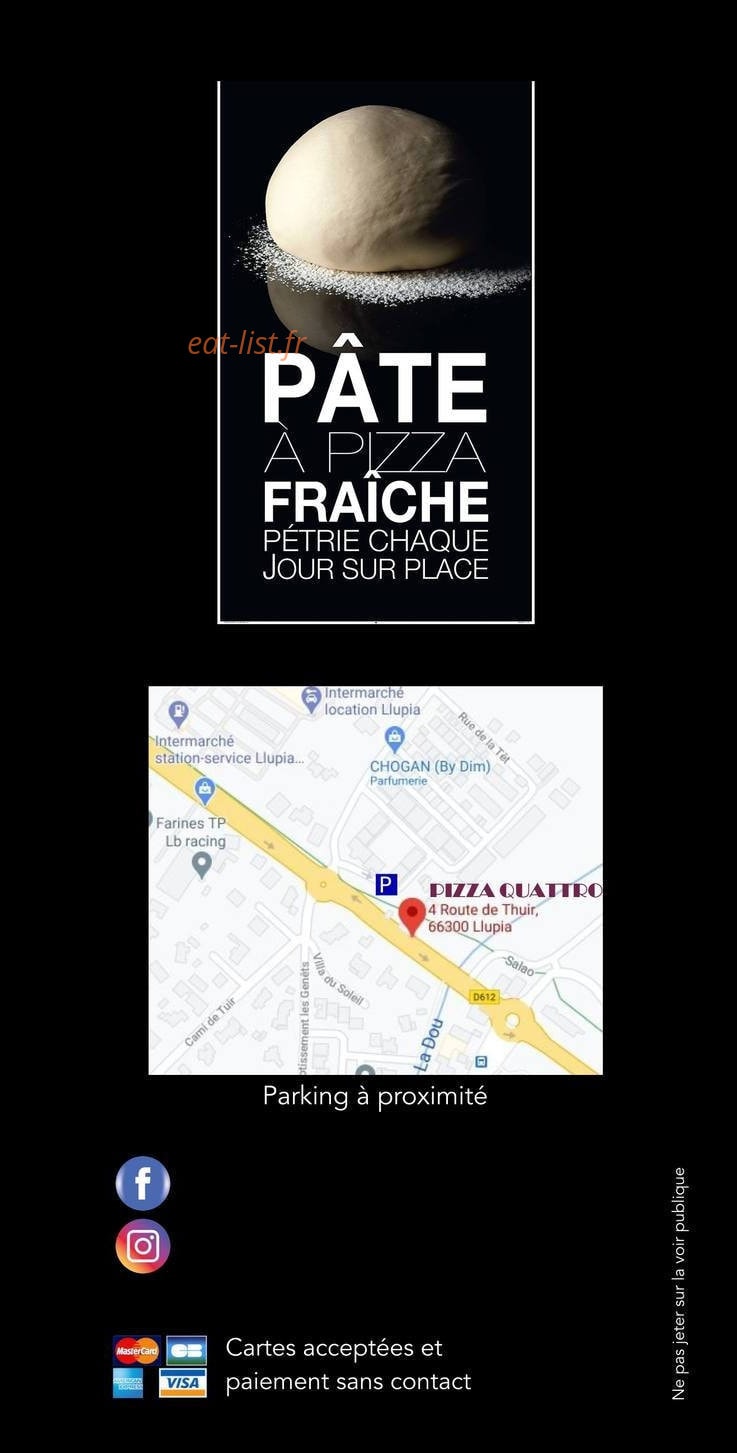 Pizza Quattro — carte page 5