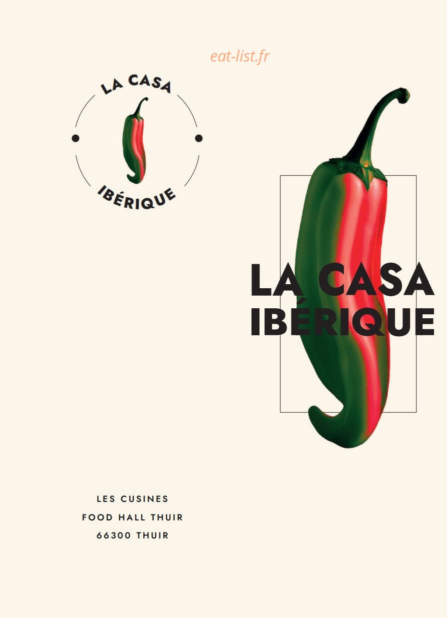 La casa ibérique — carte page 1