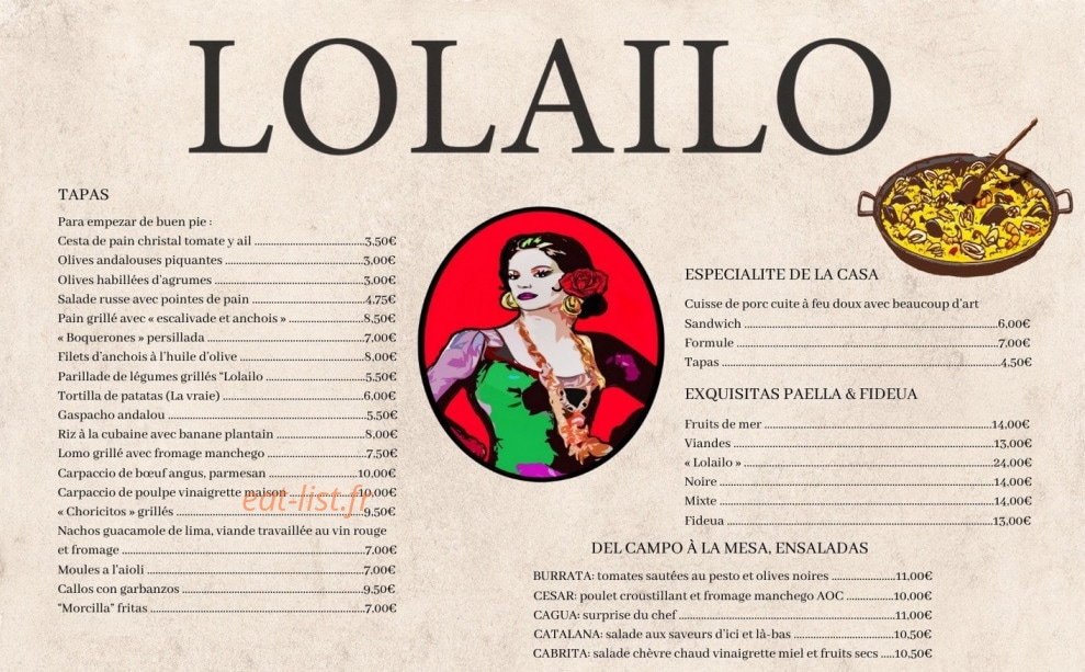 Lolailo — carte page 1