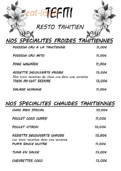 Tefiti — carte page 1