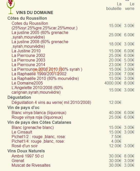 Domaine De Nidolères — carte page 4