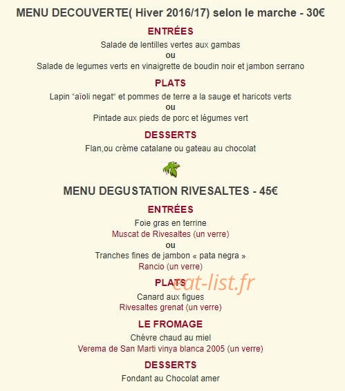 Domaine De Nidolères — carte page 1