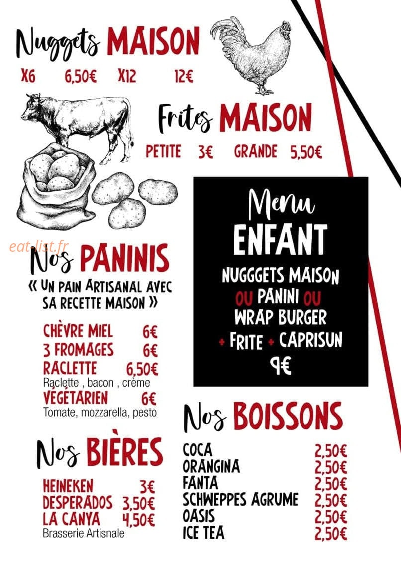 Chez Laurent — carte page 2