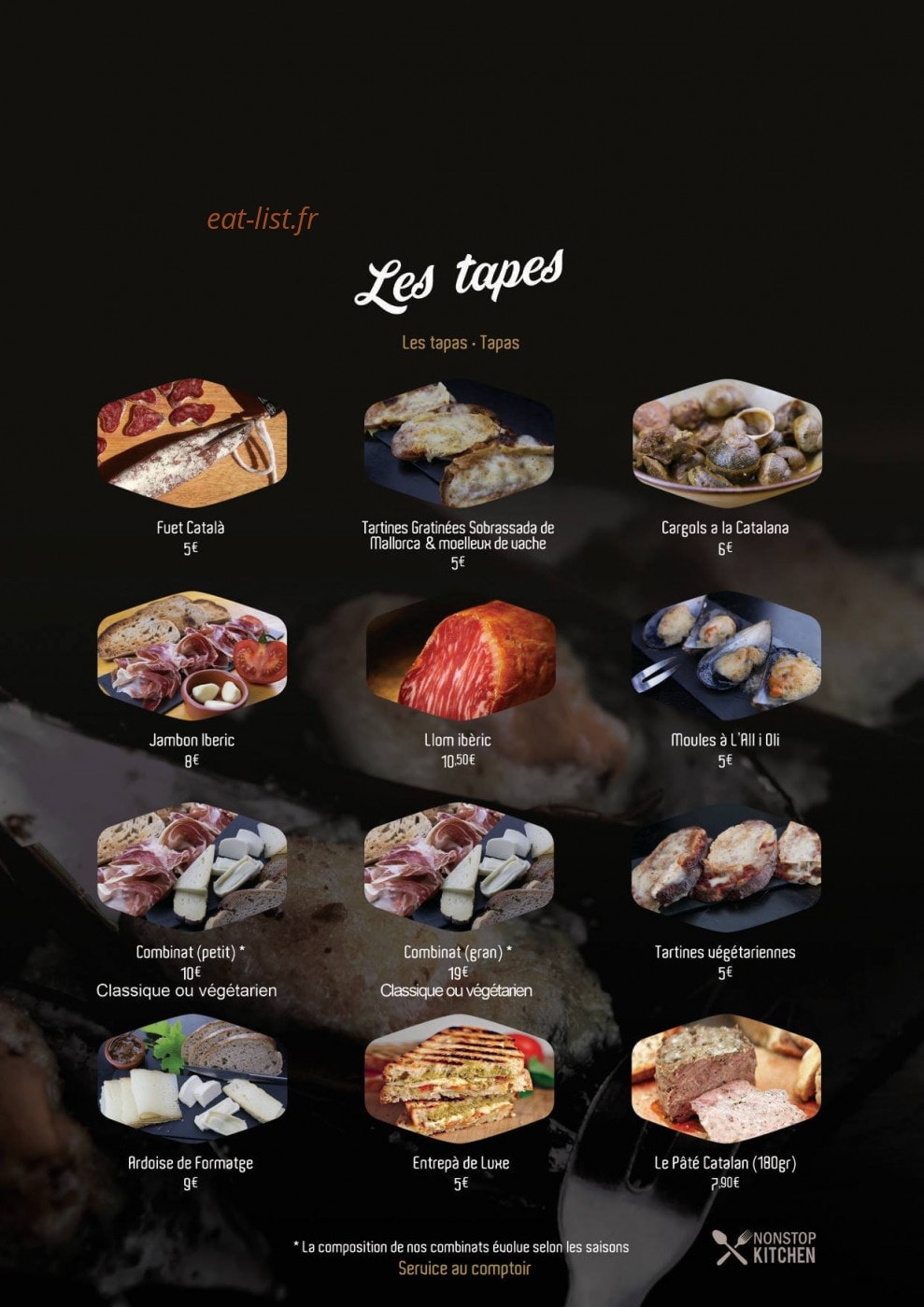 Le Chaudron Cabestany — carte page 7