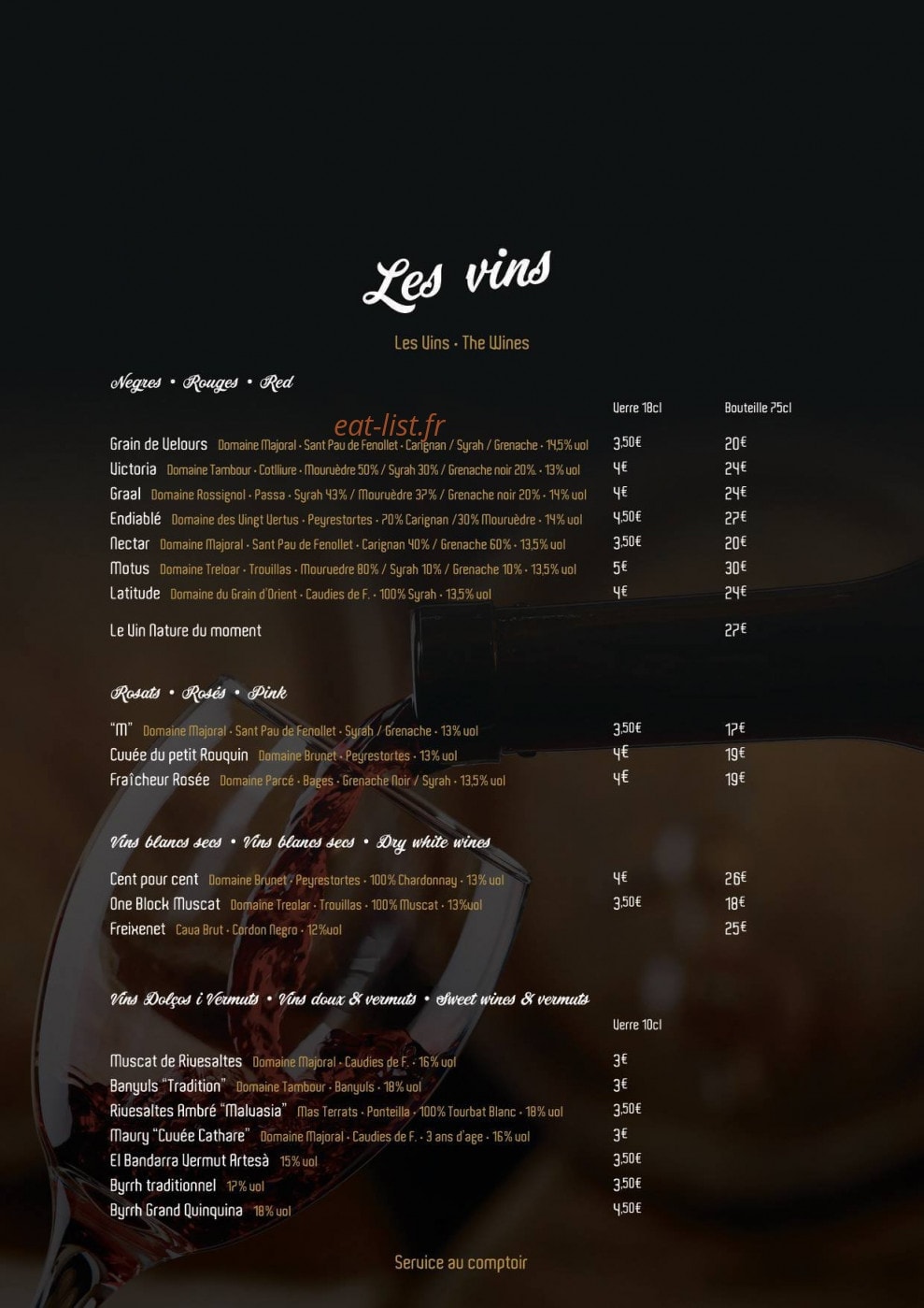 Le Chaudron Cabestany — carte page 3