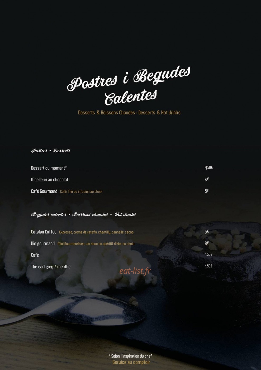 Le Chaudron Cabestany — carte page 8