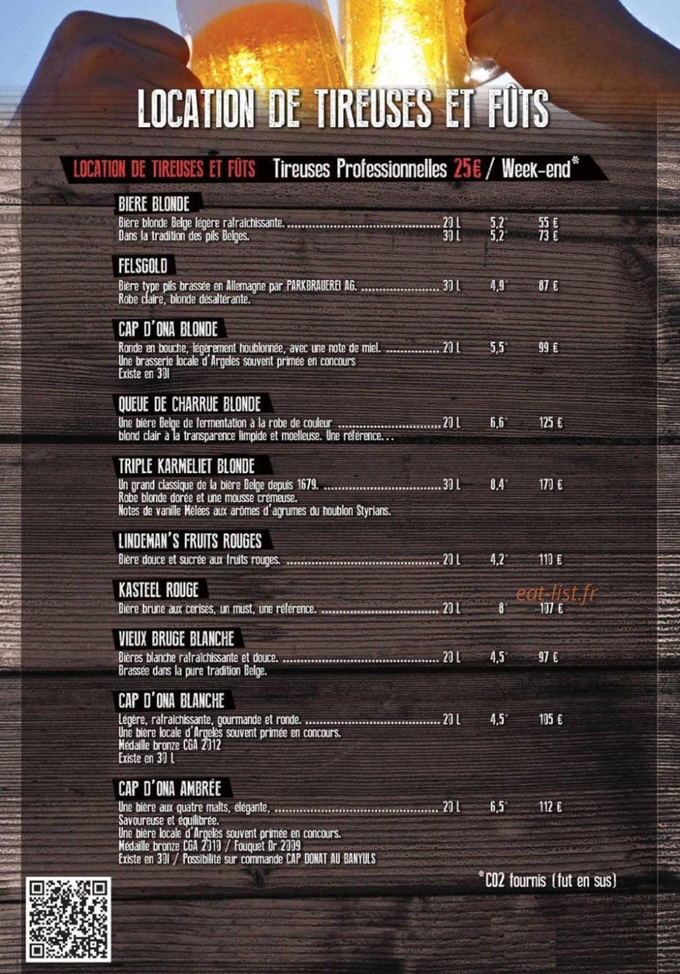 O'Pub — carte page 4