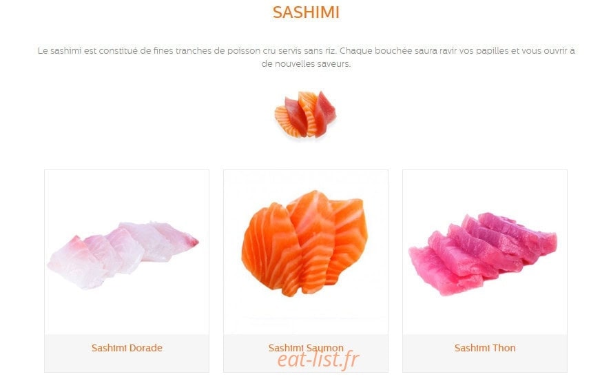 Sushi Sakura Perpignan sud — carte page 21