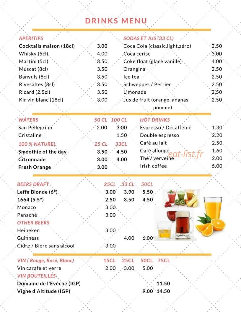 The Citrus — carte page 2