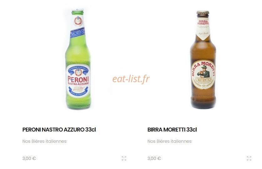 Ciprianno Pizza — carte page 5