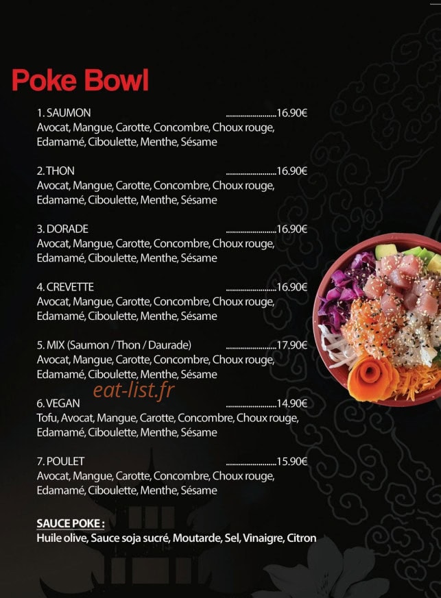SabaiDee Sushi — carte page 10