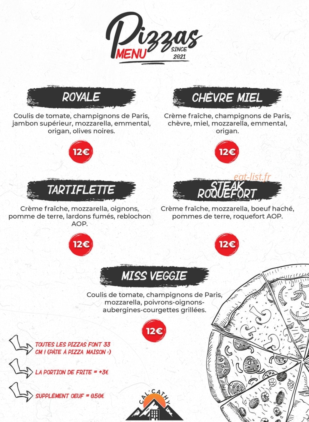 Cal'cathy — carte page 1
