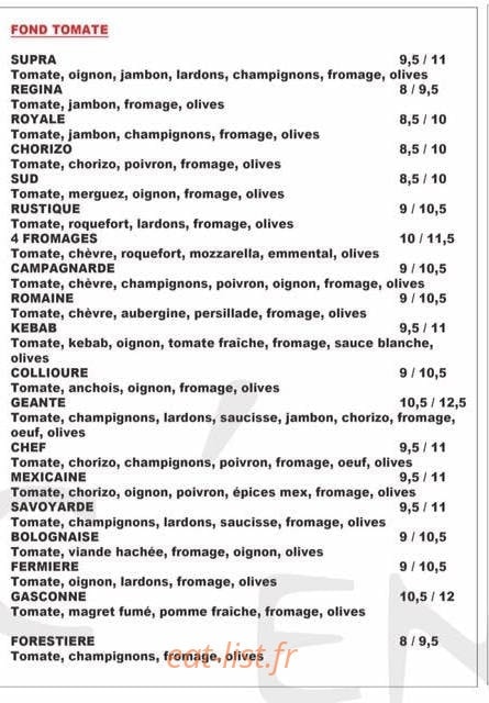 La Piazza — carte page 3