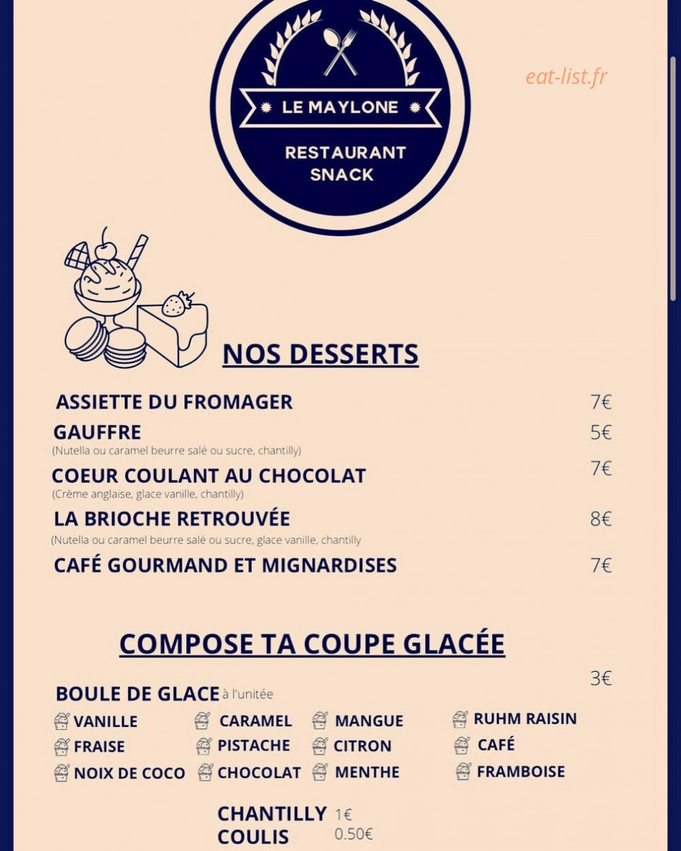 Le Maylone — carte page 5