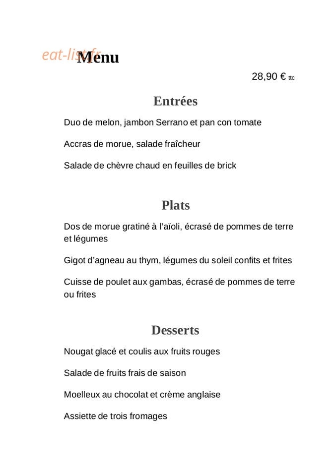 L'imprévu — carte page 1