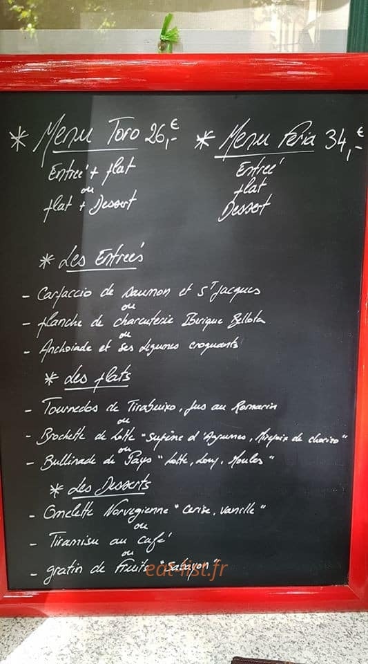 Le Pied Dans Le Plat — carte page 1