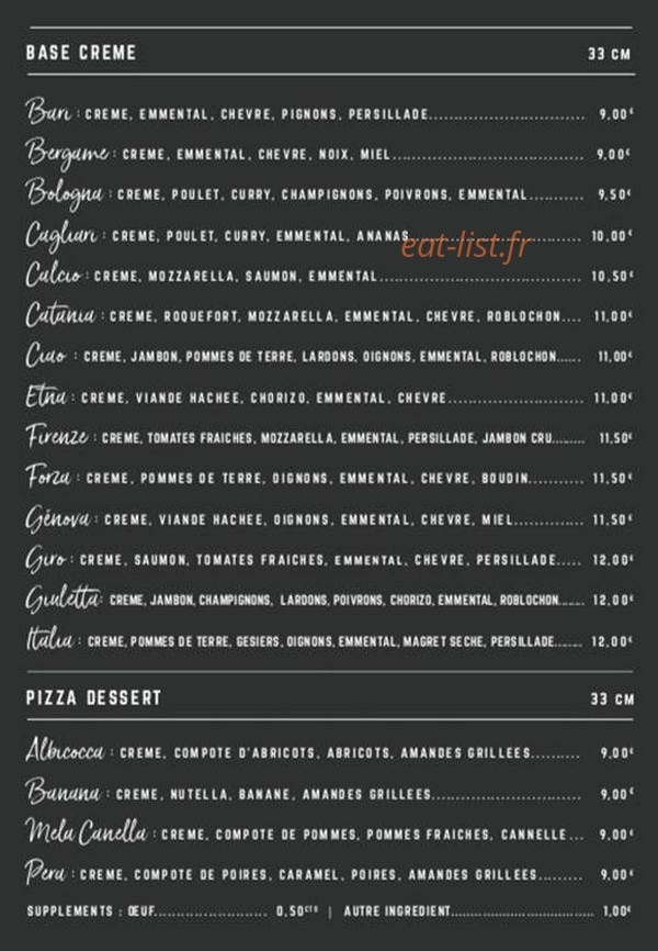 La Vespa — carte page 3